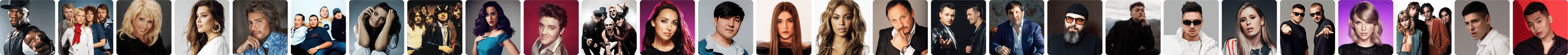 Каталог песен - нижняя часть